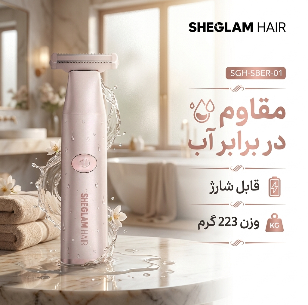 اصلاح‌کننده موی بدن بانوان شیگلم مدل SGH-SBER-01