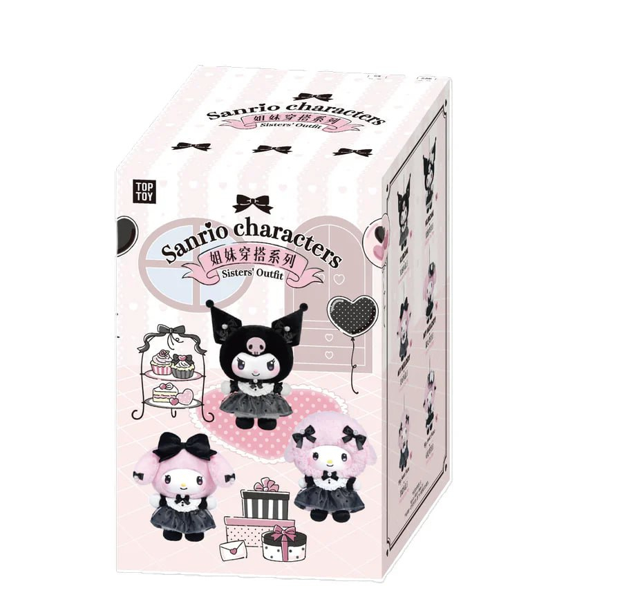 اسباب بازی شانسی مدل کرومی طرح Sanrio sister's outfit blindbox
