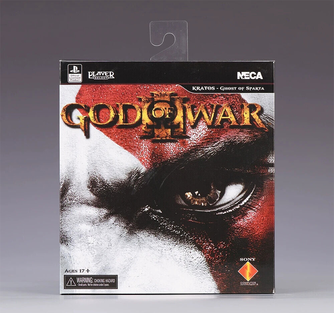 اکشن فیگور طرح God Of War 3 مدل kratos sparta