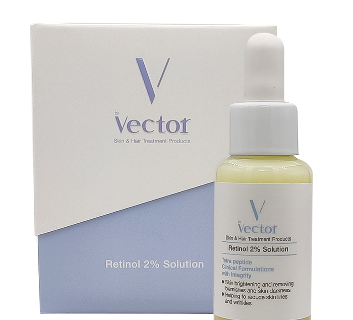 سرم ضد چروک وکتور مدل retinol حجم 30 میلی لیتر