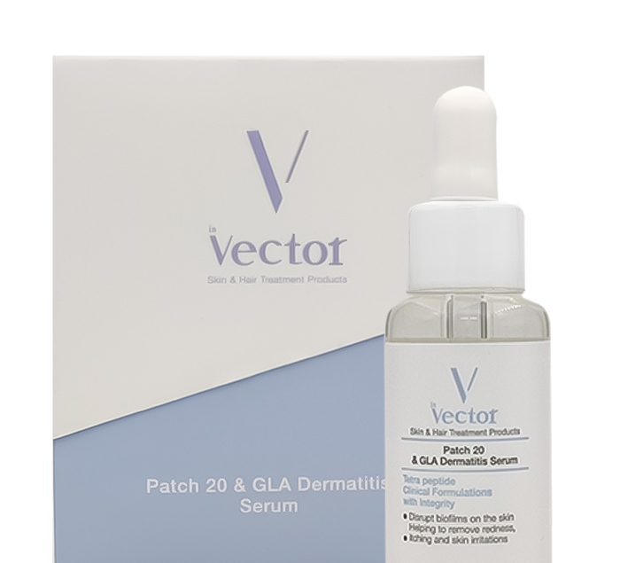 سرم پوست وکتور مدل GLA Dermatitis حجم 30 میلی لیتر