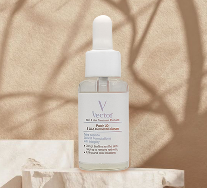 سرم پوست وکتور مدل GLA Dermatitis حجم 30 میلی لیتر