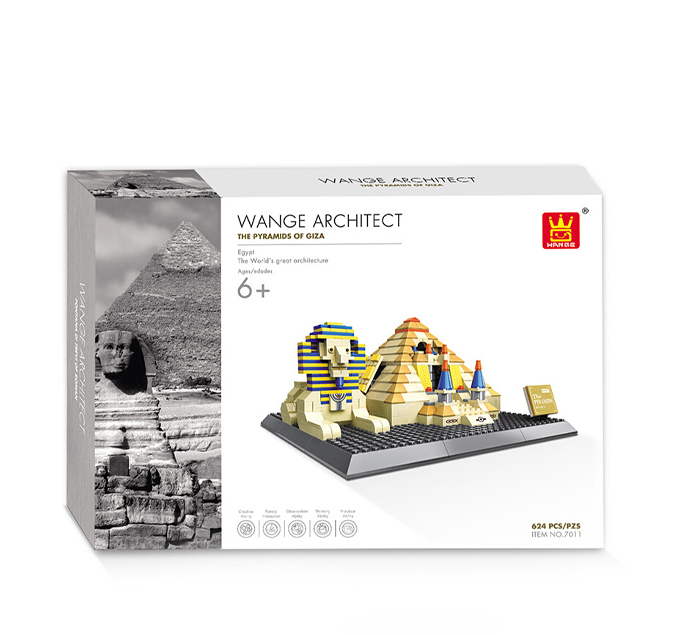 لگو ونگ مدل architect طرح اهرام بزرگ