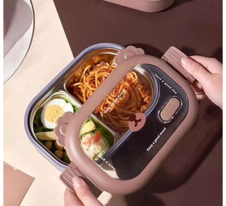 ظرف غذا کودک مدل تدی خرس