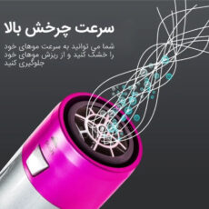 سشوار برس دار حالت دهنده مدل 1+TP-5 کد 530