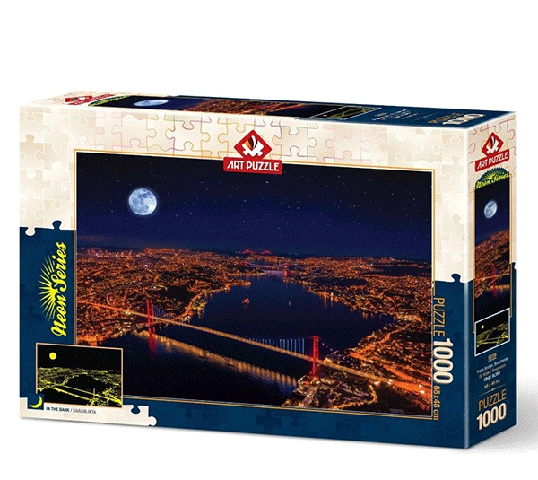 پازل 1000 تکه آرت پازل طرح Three Bridges کد 5239