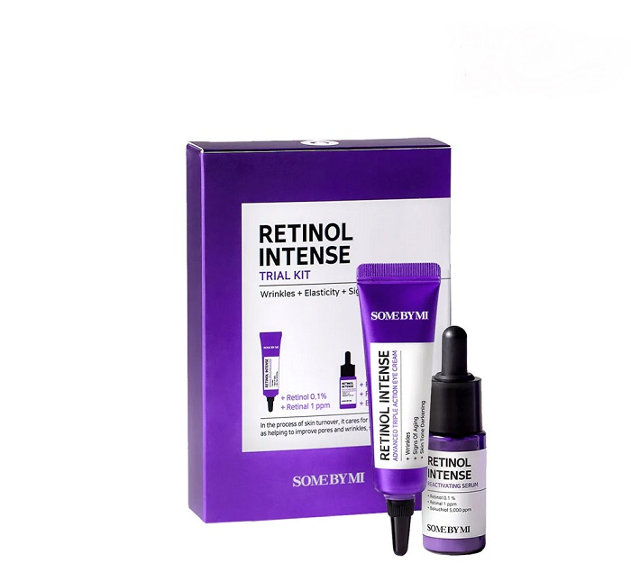 سرم ضد چروک دور چشم و صورت سام بای می مدل Retinol مجموعه 2 عددی