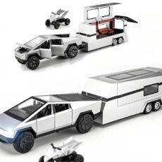 ماشین بازی مدل Tesla Pickup Trailer