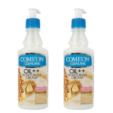 کرم مرطوب کننده کامان مدل Extra oil حجم 400 میلی لیتر مجموعه 2 عددی