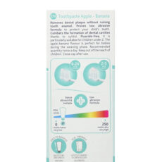 خمیر دندان کودک چیکو طعم سیب و موز حجم 50 میلی لیتر