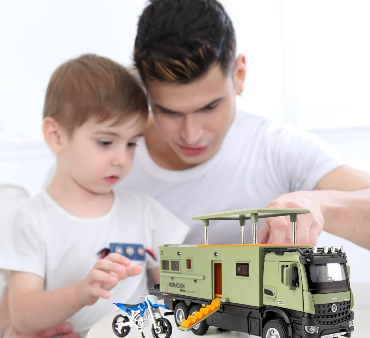 ماکت ماشین مدل بنز کمپر کد 293
