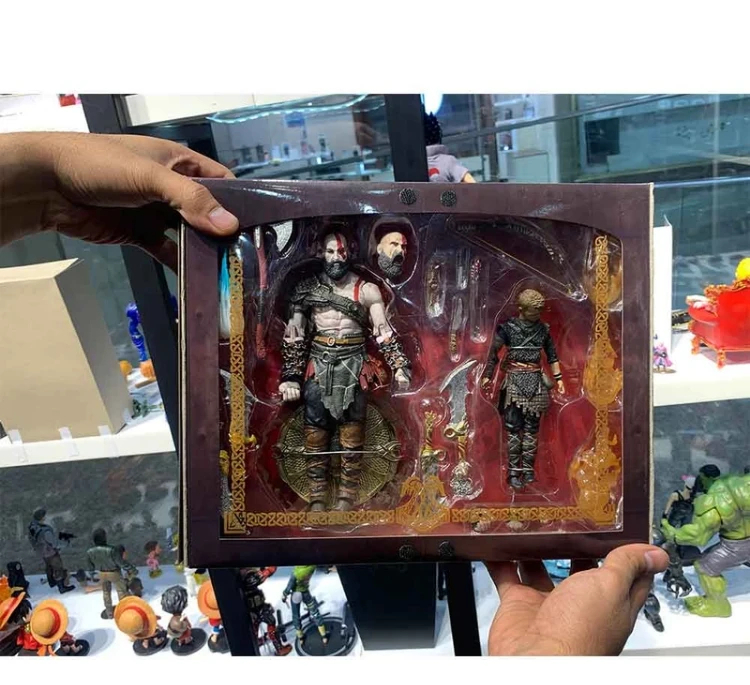 اکشن فیگور نکا مدل کریتوس و آترئوس سری God of War New