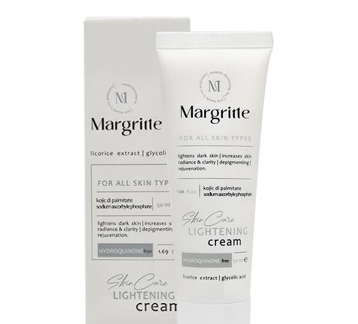 کرم روشن کننده و ضد لک مارگریت مدل skin care حجم 50 میلی لیتر