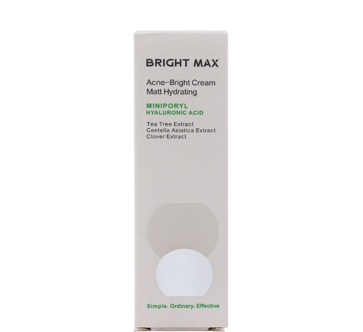 کرم مرطوب کننده برایت مکس مدل Acne حجم 40 میلی لیتر