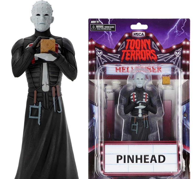 اکشن فیگور نکا پین هد طرح Toony Terrors pinhead