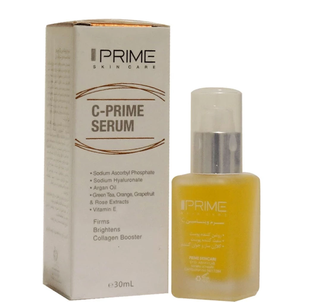 سرم روشن کننده پریم مدل C Prime حجم 30 میلی‌‌ لیتر