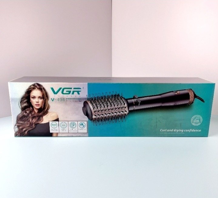 سشوار برس دار چرخشی وی جی ار مدل V-494