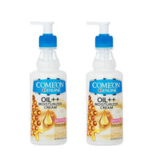 کرم مرطوب کننده کامان مدل oil++ حجم 200 میلی لیتر مجموعه دو عددی