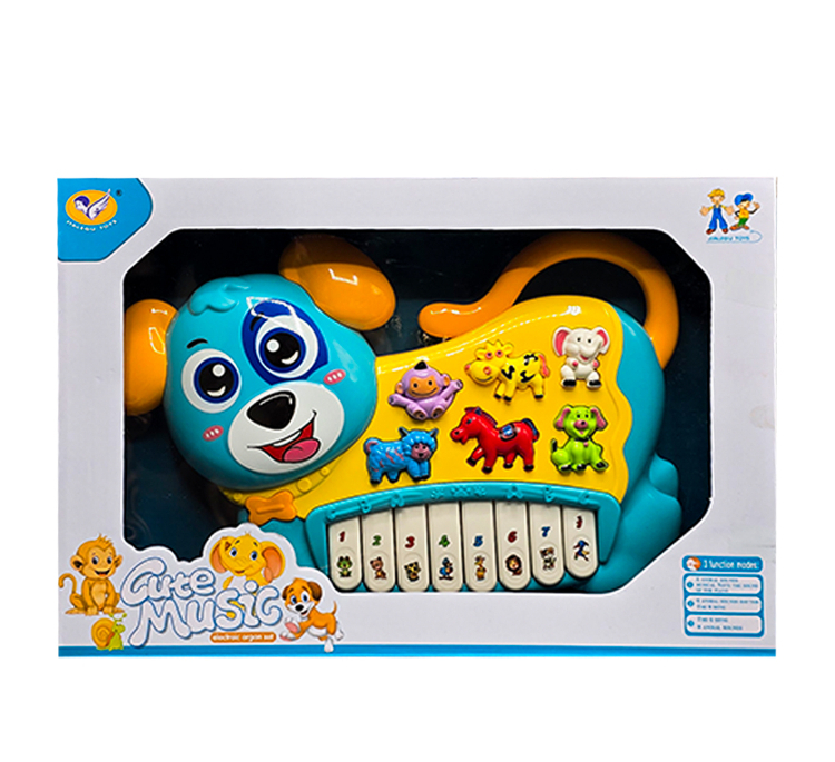 پیانو سگ موزیکال مدل jialegu toys
