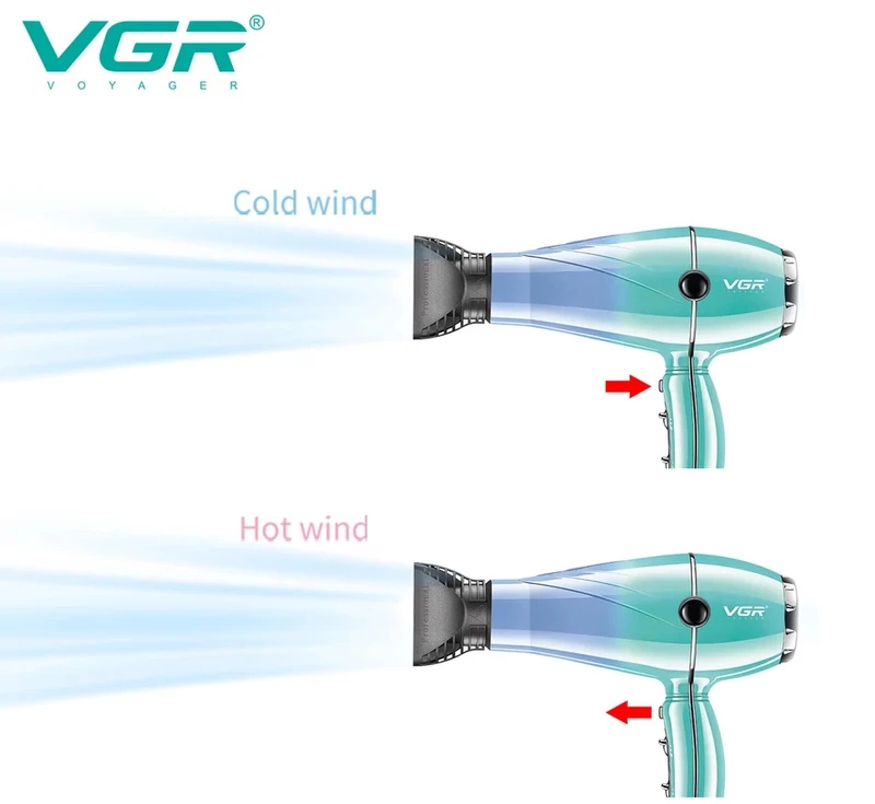 سشوار وی جی آر مدل V-452