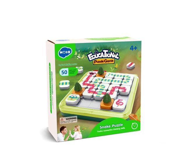 بازی آموزشی پازل مدل مار هولا کد E7983