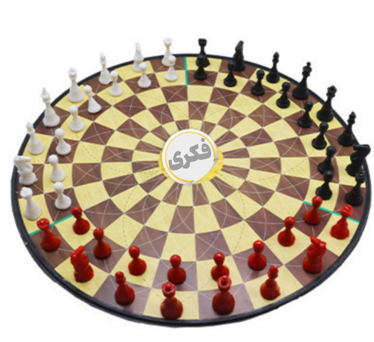 بازی فکری شطرنج 3 نفره کد 8402