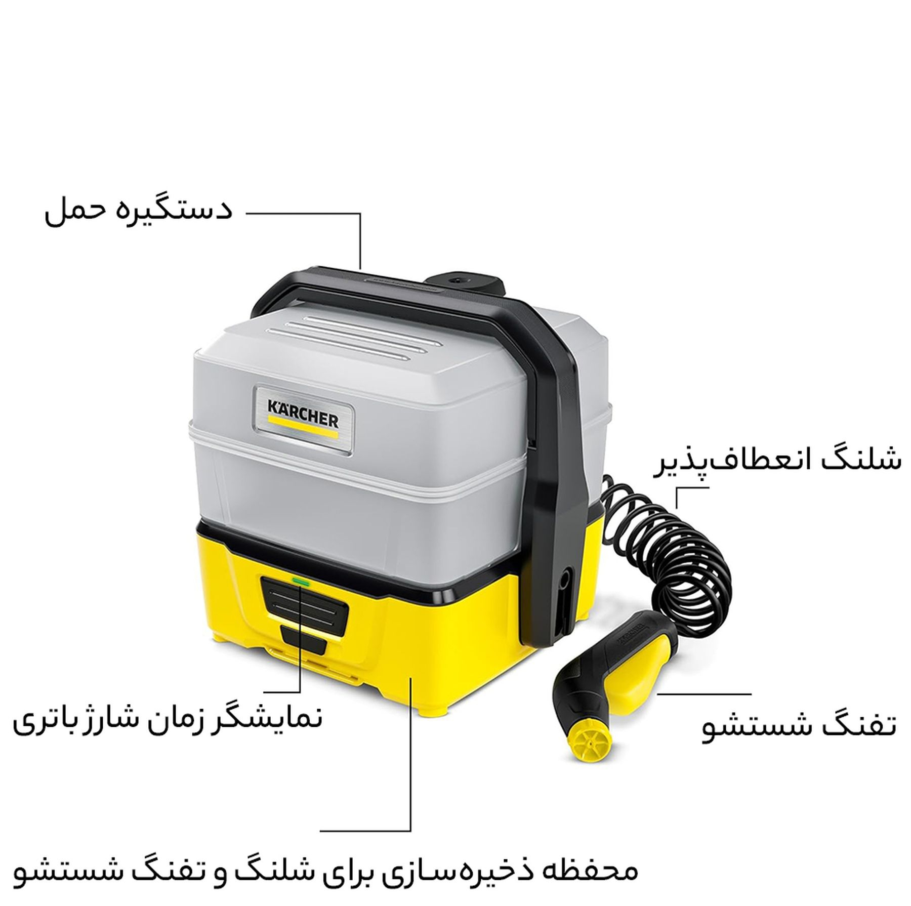 کارواش کرشر مدل oc3advenchers