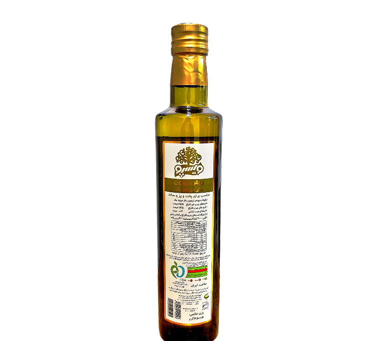 روغن مایع زیتون بکر درجه یک ویسپو حجم 0.5 لیتر