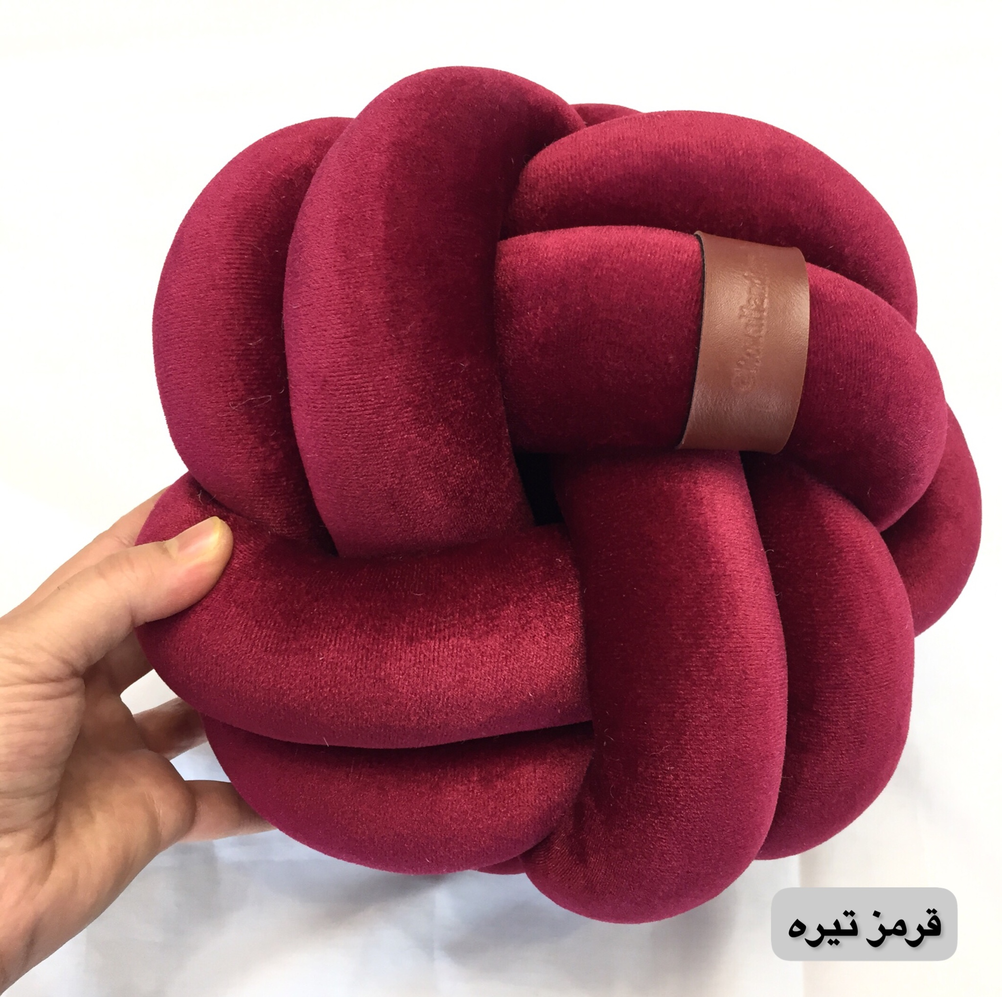 کوسن مدل گره ای مخمل