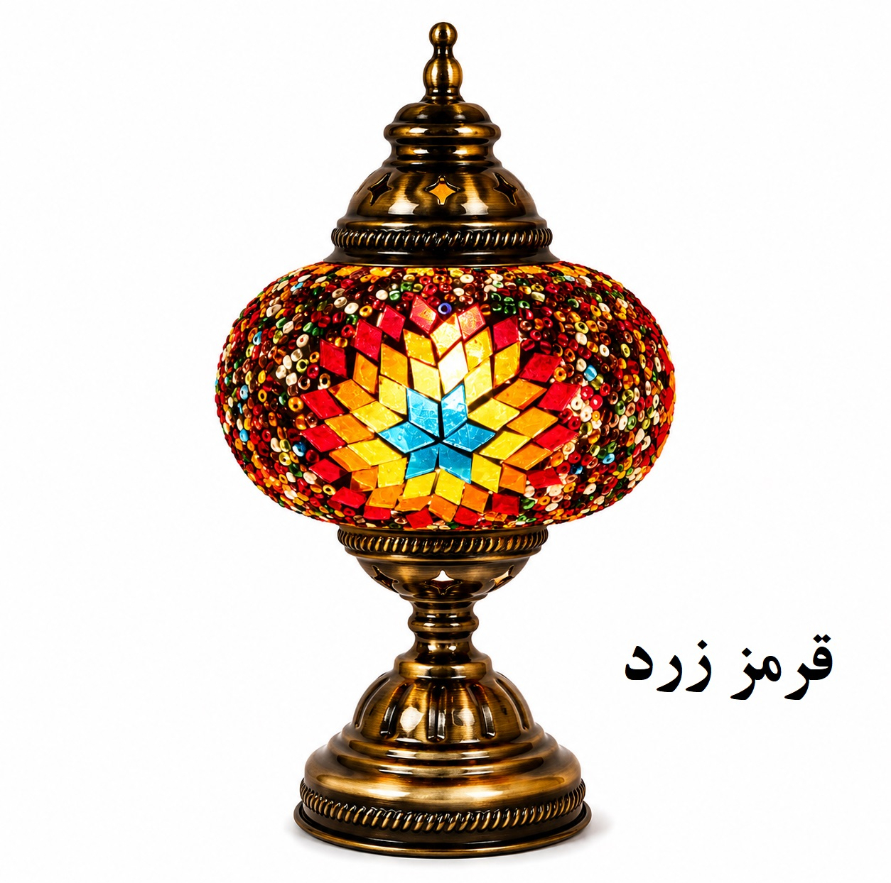 آباژور دست ساز طرح مراکشی مدل ML4