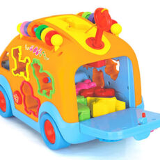 ماشین اتوبوس شادی هولی تویز مدل 988 Activity Shape Sorting Bus