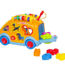 ماشین اتوبوس شادی هولی تویز مدل 988 Activity Shape Sorting Bus