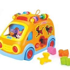 ماشین اتوبوس شادی هولی تویز مدل 988 Activity Shape Sorting Bus