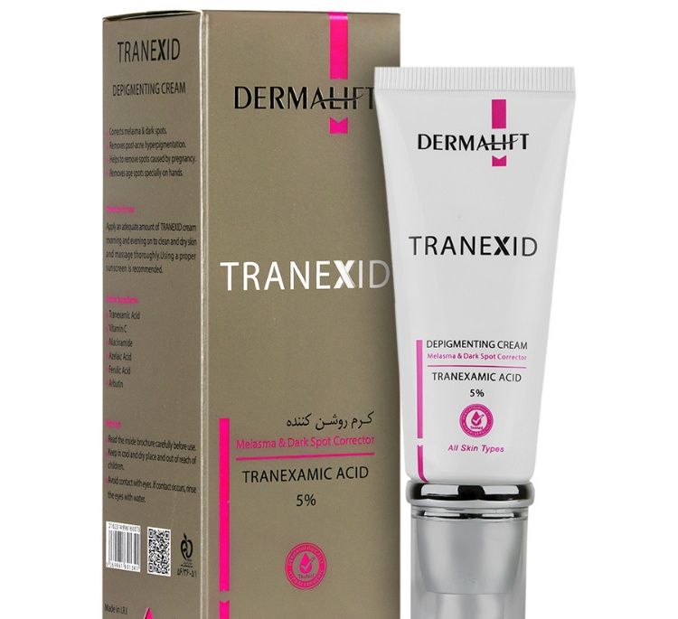 کرم روشن کننده درمالیفت مدل Tranexid حجم 40 میلی لیتر