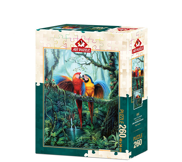 پازل 260 تکه آرت پازل مدل 5022 Love in the Jungle
