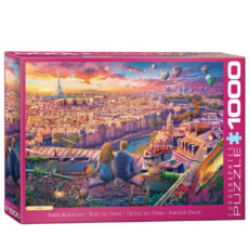 پازل 1000 تکه یوروگرافیکس پازلز مدل 6000-5886 Paris Rooftop