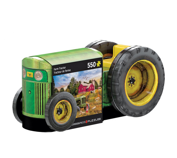 پازل 550 تکه یوروگرافیکس پازلز مدل 8551-5780 Tractor Tin