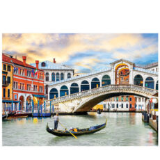 پازل 1000 تکه یوروگرافیکس پازلز مدل 6000-0766 Venice Rialto Bridge