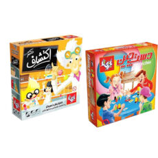 بازی فکری مدل دست چین و دکتر اکتشاف مجموعه 2 عددی