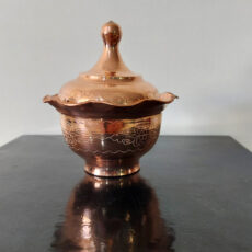 قندان مسی مدل رز  کد ZH268.4