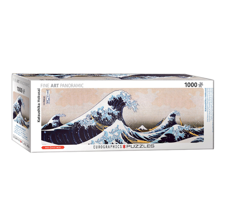 پازل 1000 تکه یوروگرافیکس پازلز طرح Great Wave کد 5487-6010