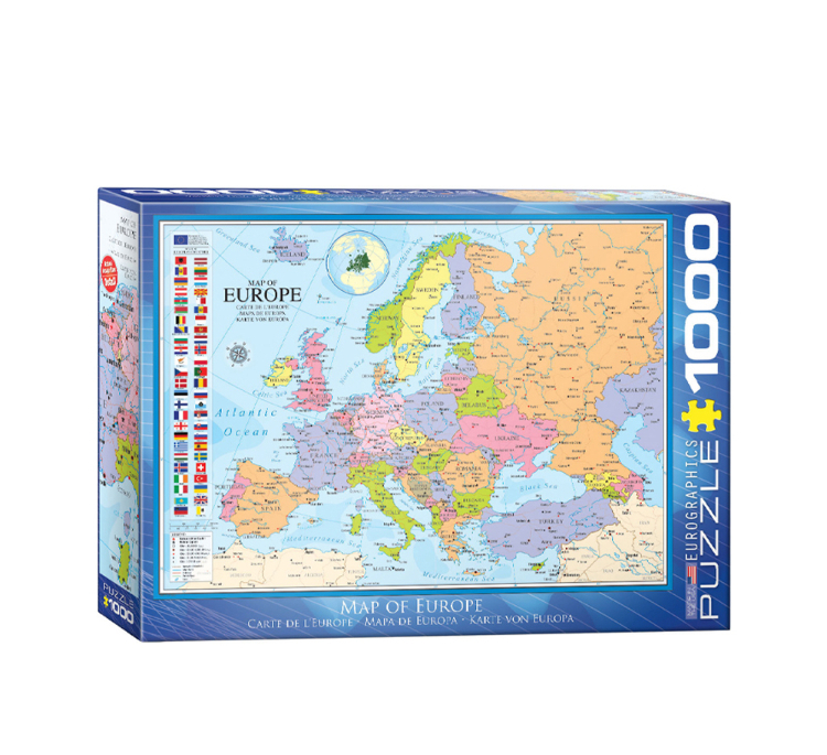پازل 1000 تكه یوروگرافیکس پازلز کد 0789-6000