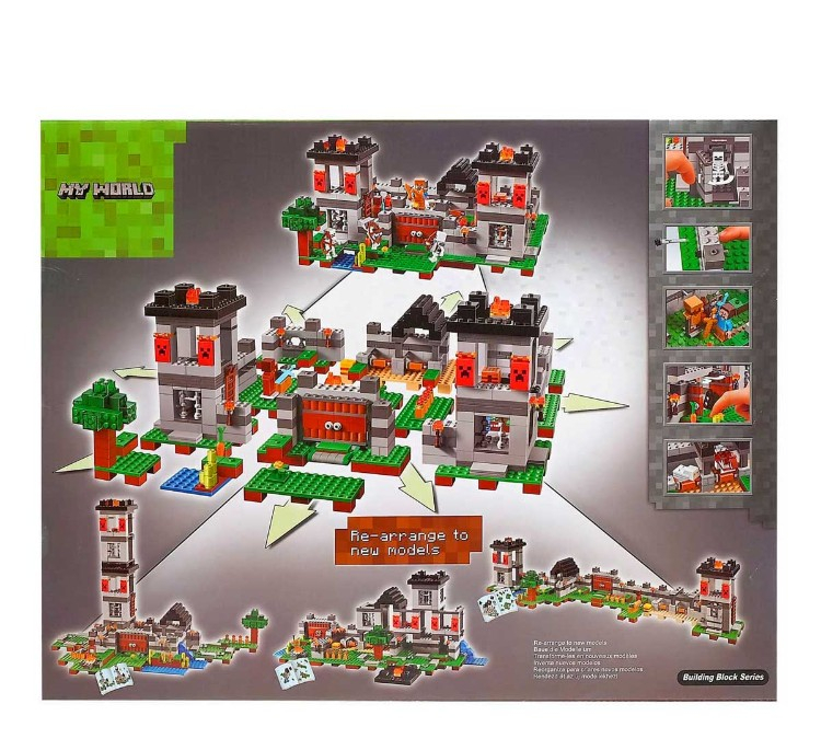 لگو سری ماینکرافت فورترس The Fortress کد 10472