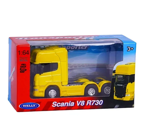 ماکت ماشین ویلی مدل کامیون اسکانیا V8 R730 کد 1030010053
