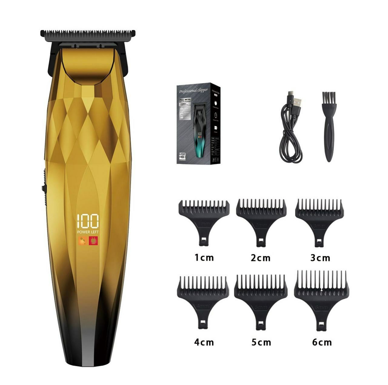 ماشین اصلاح موی سر و صورت شارژی پروفیشینال کلیپر مدل tf-364