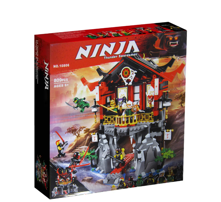 لگو نینجاگو مدل Temple of Resurrection Ninjago کد 10806