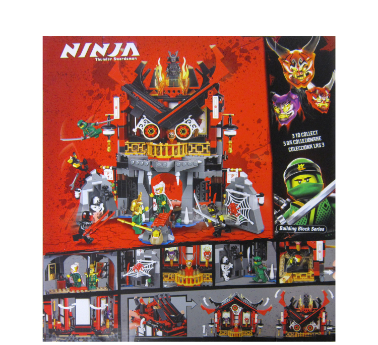لگو نینجاگو مدل Temple of Resurrection Ninjago کد 10806