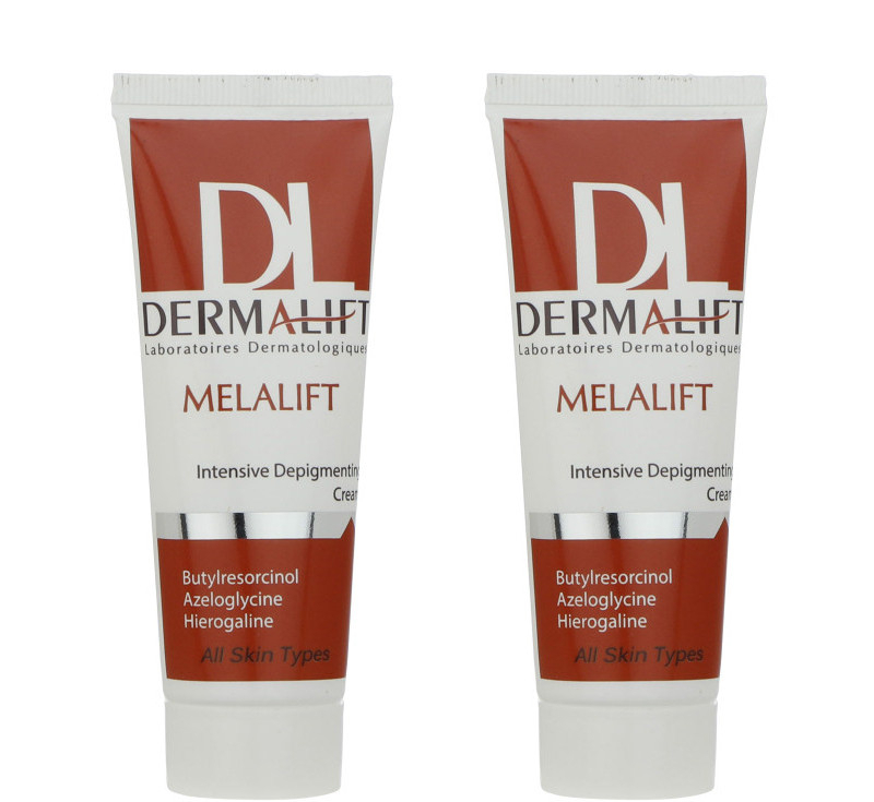کرم روشن کننده درمالیفت مدل Melalift حجم 40 میلی لیتر مجموعه 2 عددی