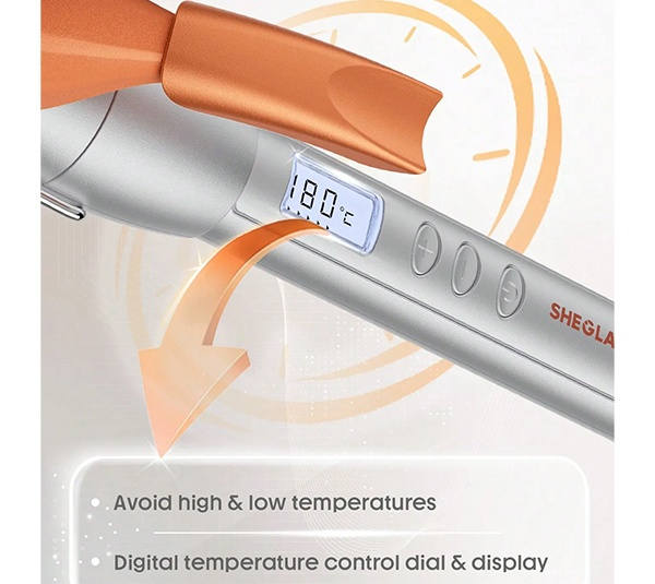 فر کننده مو شیگلم هیر مدل Curl One Touch Instant Curler 25m