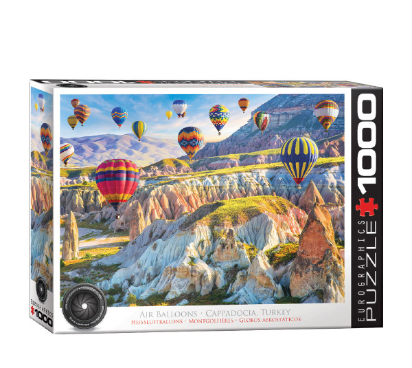 پازل 1000 تکه یوروگرافیکس پازلز مدل 6000-5717 Air Balloons Over Cappadocia